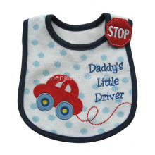 Custom Made Cute Car Applique Pullover Bibs